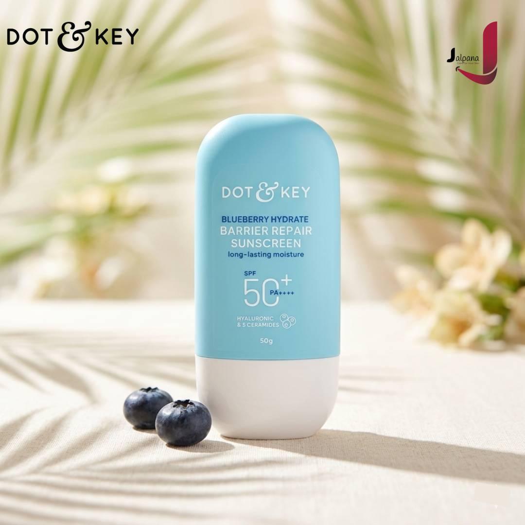 Dot & Key Blueberry Hydrate Barrier Repair Sunscreen SPF 50+ PA++++ 50g